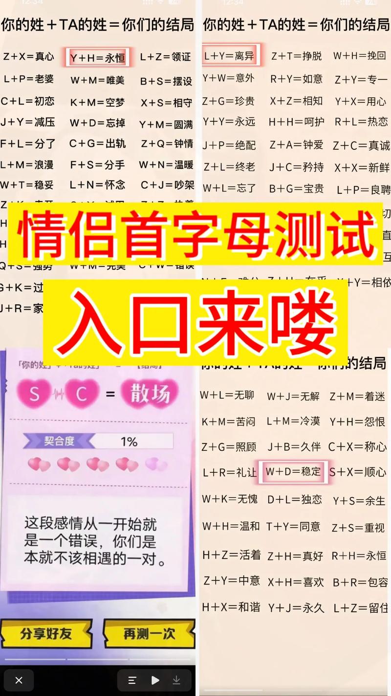 姓名配对测婚姻准吗(姓名配对测算)